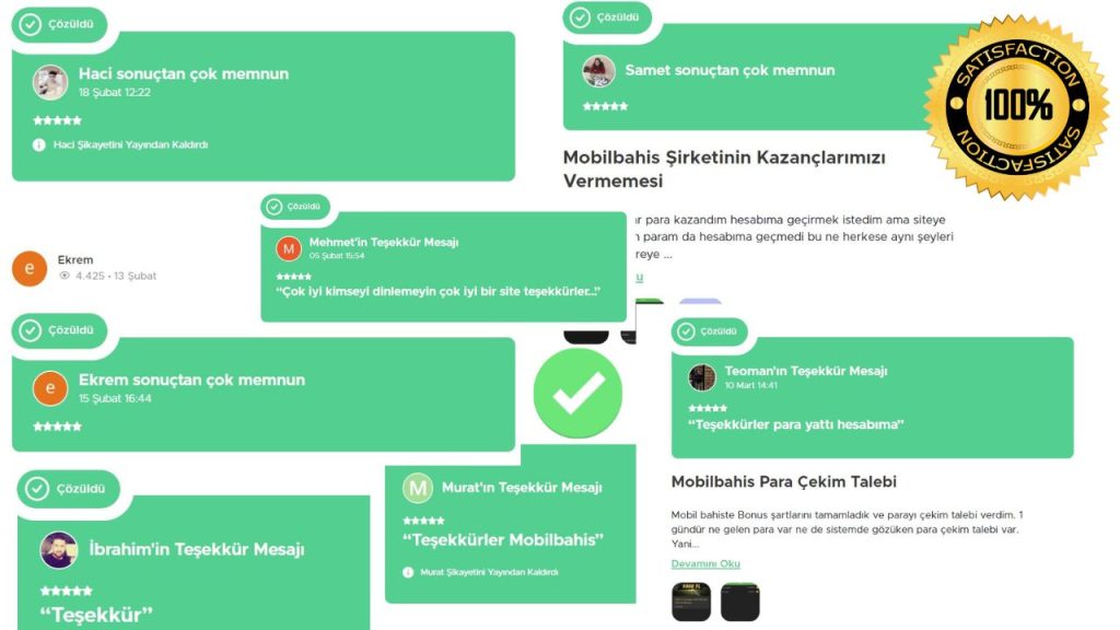 Mobilbahis sikayetvar.com sayfası