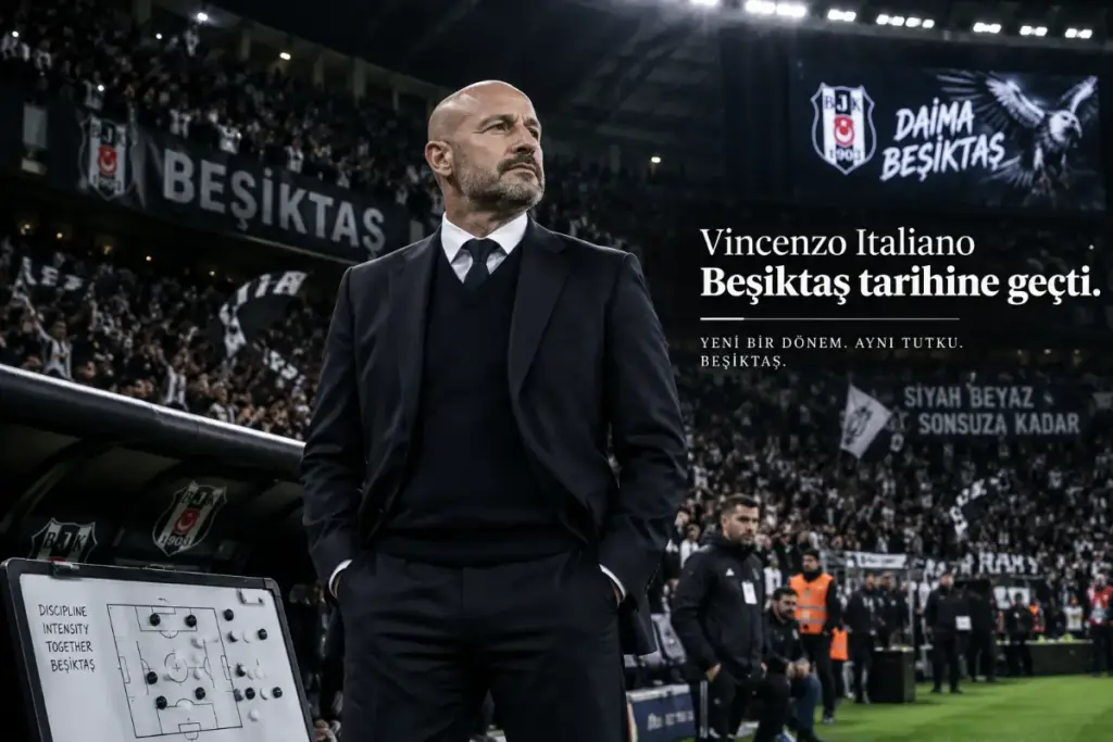 Vincenzo Italiano Beşiktaş’ta Tarihi Bir Başarı Grafiği Çiziyor